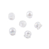 10pcs Blown Glass Flower Beads for DIY Earring