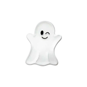 10pcs Halloween Ghost Charm for Living Glass Locket Necklace Bracelet Watch