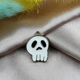 10pcs Halloween Pumpkin Ghost Charms Metal Earrings Pendants