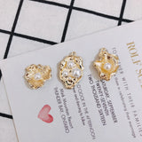 10pcs Handmade Pearl Pendant Charms for DIY Jewelry Making