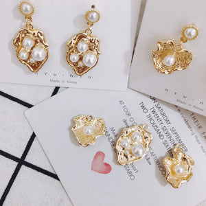 10pcs Handmade Pearl Pendant Charms for DIY Jewelry Making