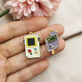 10pcs Game Machine Enamel Charms Pendant DIY Jewelry Making