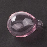 10pcs Glass Beads for Teardrop Bottle Pendants DIY Necklace Earrings