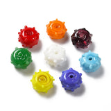 10pcs Bumpy Lampwork Glass Beads DIY Jewelry Making Accessories