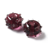 10pcs Bumpy Lampwork Glass Beads DIY Jewelry Making Accessories