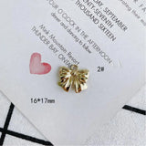 10pcs Butterfly Pendants Base Alloy Charms for DIY Jewelry Making
