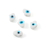 10pcs Santa Lampwork Beads for Jewelry Making DIY Crafts