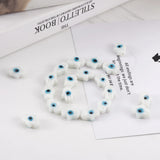 10pcs Santa Lampwork Beads for Jewelry Making DIY Crafts