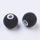 10pcs Round Beads 14-16mm with Alloy Cores for Jewelry Making DIY Decor