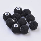10pcs Round Beads 14-16mm with Alloy Cores for Jewelry Making DIY Decor