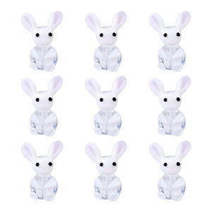10pcs Lampwork Beads Rabbit Animal Bead 25~28mm for Jewelry DIY