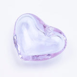 10pcs Lampwork Heart Beads for Perfume Bottle Pendants Crafts