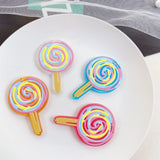 10pcs Colorful Lollipop Pendant Charms for DIY Jewelry Making