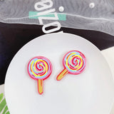 10pcs Colorful Lollipop Pendant Charms for DIY Jewelry Making