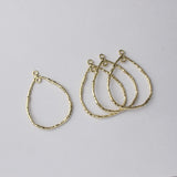 10pcs High KC Geometric Charms Round Drop Charm Pendant DIY Earrings Necklace
