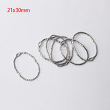 10pcs High KC Geometric Charms Round Drop Charm Pendant DIY Earrings Necklace
