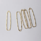 10pcs High KC Geometric Charms Round Drop Charm Pendant DIY Earrings Necklace