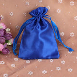 10 Satin Gift Bags 8x10cm 10x15cm Wedding Candy Packaging Drawstring Pouches