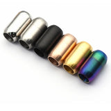 10pcs High Stainless Steel Barrel Magnetic Clasp for Leather Bracelet Findings