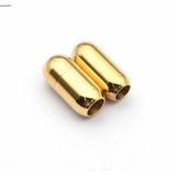10pcs High Stainless Steel Barrel Magnetic Clasp for Leather Bracelet Findings