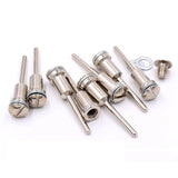 10pcs 3.175mm Shank Drill Mandrels for Electric Cutter Grinder