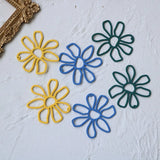 10pcs Flower Pendant Charms for Jewelry Making