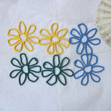 10pcs Flower Pendant Charms for Jewelry Making