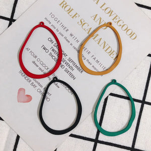 10pcs Hollow Irregular Pendants for Diy Jewelry Making