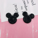 10pcs Sparkle Mouse Charms DIY Jewelry Accessory Pendant