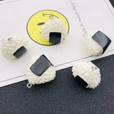 10pcs Resin 3D Rice Charm for DIY Making