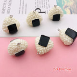 10pcs Resin 3D Rice Charm for DIY Making