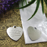 10pcs Stainless Steel Charms for Necklace Bracelets
