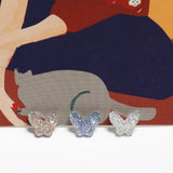 10pcs Immortal Bling Butterfly Ore Magic Patch DIY Hair Accessories