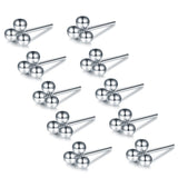 10pcs Titanium Nose Labret Stud Body Jewelry