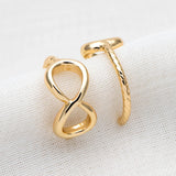 10pcs Infinity Ear Cuff, Cartilage, Dainty Earcuff Earring