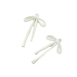 10pcs Spray Painted Bow Pendant DIY Jewelry Charms