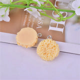 10pcs Noodle Resin Charms for Jewelry Making DIY