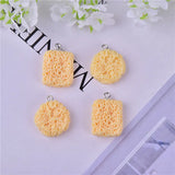 10pcs Noodle Resin Charms for Jewelry Making DIY