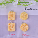 10pcs Noodle Resin Charms for Jewelry Making DIY