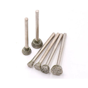 10pcs Diamond Grinding Heads for Jewelry Polishing