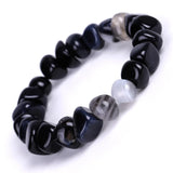 10pcs Irregular Shape Agate Colorful 7 Chakra Yoga Bracelet