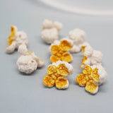 10pcs Popcorn Bracelet Beaded Findings Dollhouse Decor Earring Pendant