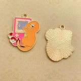 Japanese Style Enamel Game Console Charms Pendant DIY Necklace Earrings Keychain