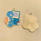 Japanese Style Enamel Game Console Charms Pendant DIY Necklace Earrings Keychain