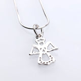10pcs Religious Pendant Set, DIY Bracelet Necklace, Jesus Angel Charms