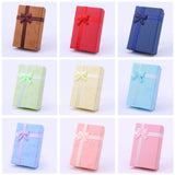 10pcs Jewelry Organizer Box Necklace Ring Earring Travel Accessories Packaging