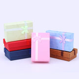 10pcs Jewelry Organizer Box Necklace Ring Earring Travel Accessories Packaging