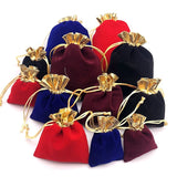 10pcs Flannelette Gift Bags for Wedding Party