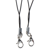 10pcs Lanyard Cords Lobster Clasp Rope Keychains Hooks Mobile Phone Strap