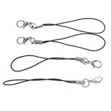10pcs Lanyard Cords Lobster Clasp Rope Keychains Hooks Mobile Phone Strap